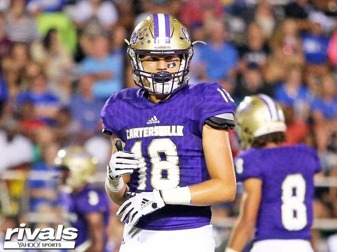 Cartersville (Ga.) High three-star Jackson Lowe wasn't expecting an offer from Notre Dame