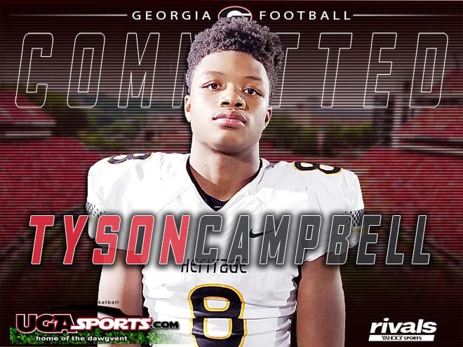 Five-star cornerback Tyson Campbell picks UGA - UGASports