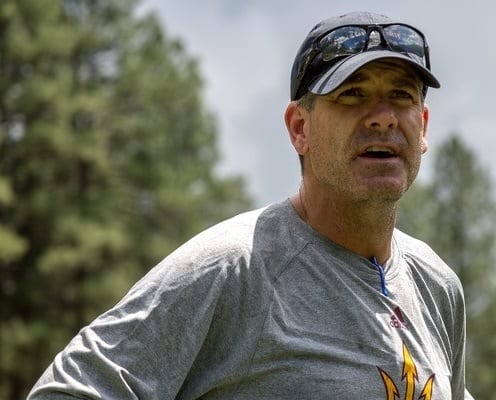 ASU's new offensive coordinator and QB’s coach knows that there is delicate path to walk when handling the team's signal callers