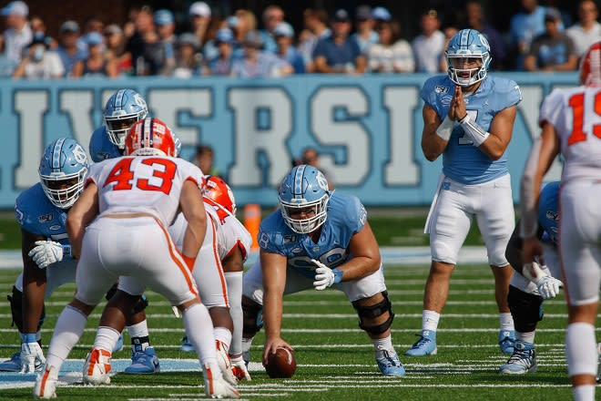 Brian Anderson has started the last 22 games at center for UNC.