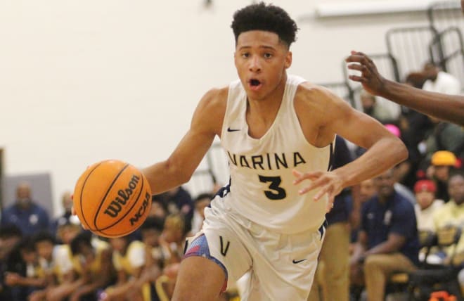 Myles Derricott and the Varina Blue Devils won a back-and-forth Class 4 Final with E.C. Glass that featured six ties and six lead changes, prevailing by a count of 59-56