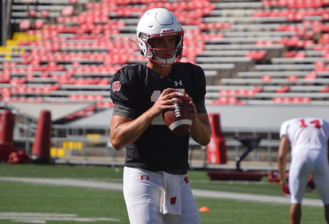 Notre Dame Fighting Irish football quarterback Jack Coan