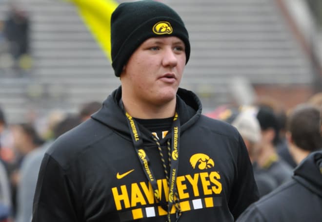 Offensive lineman Tyler Endres is ready to make the move to Iowa City on June 9th.