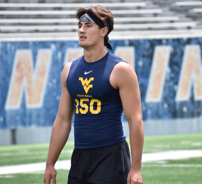 Wikstrom is the first commitment for the West Virginia Mountaineers football program in the 2021 class. 