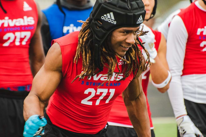 UNC commit Cameron Roseman-Sinclair accomplished what he set out at Sunday's 3 Stripe event.