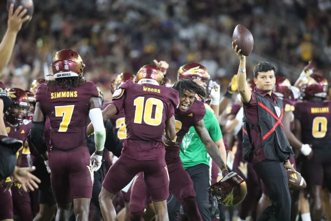 Beating ASU would make this a successful season, and right now