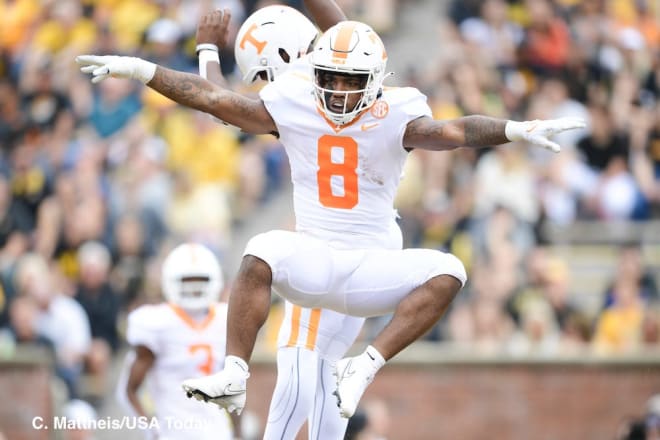 Tiyon Evans and the Vols backed up their tough talk on Saturday with 452 rushing yards