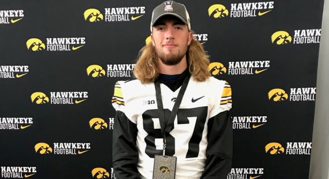 Incoming freshman defensive end Chris Reames arrives in Iowa City on June 9th.