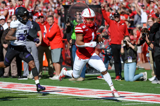 Wan'Dale Robinson's role in Nebraska's offense is going to be much bigger this spring without JD Spielman on campus. 