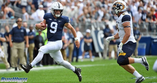 McSorley totaled 283 yards of total offense Saturday against Kent State. 
