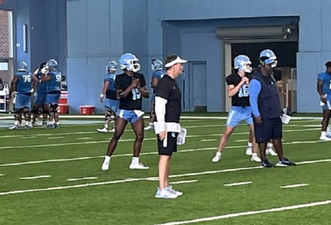 UNC defensive coordinator tells his unit to be really good at five things instead of okay at fifteen.