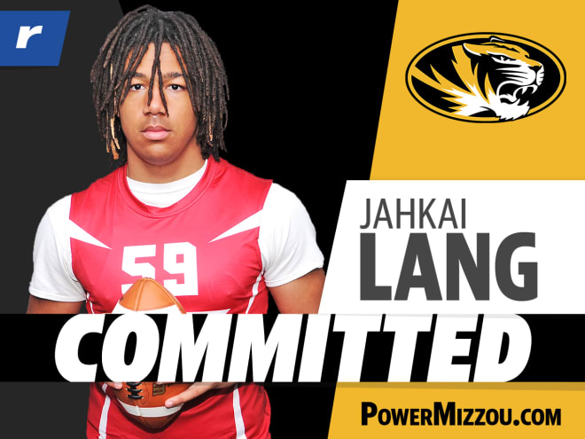 Jahkai Lang committed to Missouri on Friday morning