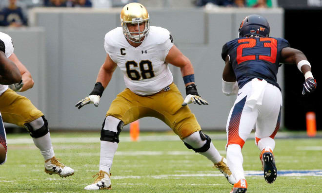 Current left tackle Mike McGlinchey was part of a superb recruiting haul in 2013 that has had numerous setbacks.
