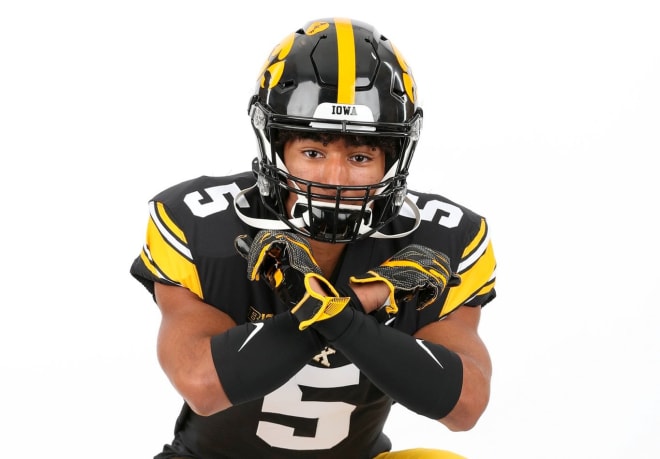 Four-star safety Xavier Nwankpa visited the Iowa Hawkeyes this past weekend.