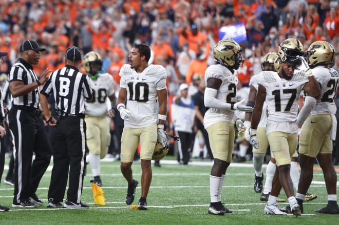 Purdue's end-of-game penalties at Syracuse