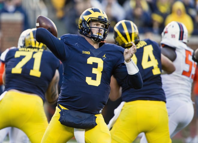 Michigan QB Wilton Speight