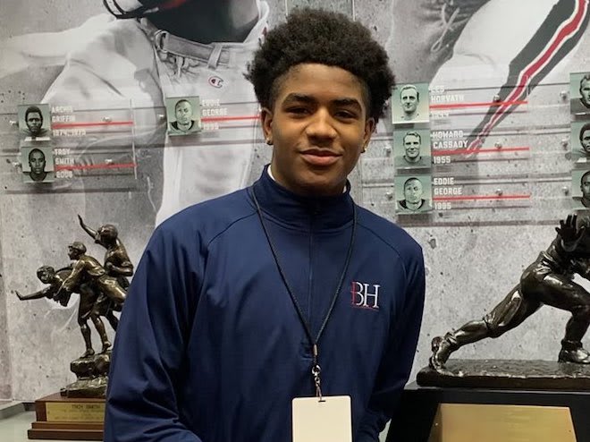 Wisconsin hosted 2025 athlete Denim Cook on Thursday. 