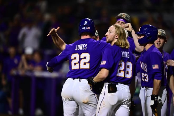 LSU Baseball Defeats Southeastern, 10-0, in Run-Rule Victory