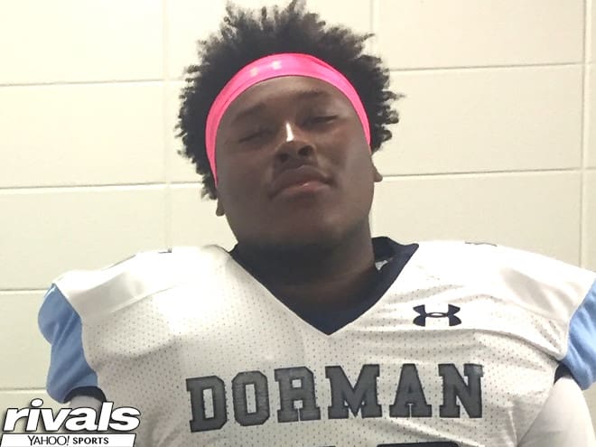 Three-star OL Jordan McFadden is excited about the visits ahead this spring and summer.