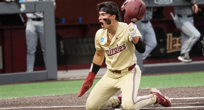 Marco Dinges is third on FSU in batting average (.325), RBI (61) and runs (67).