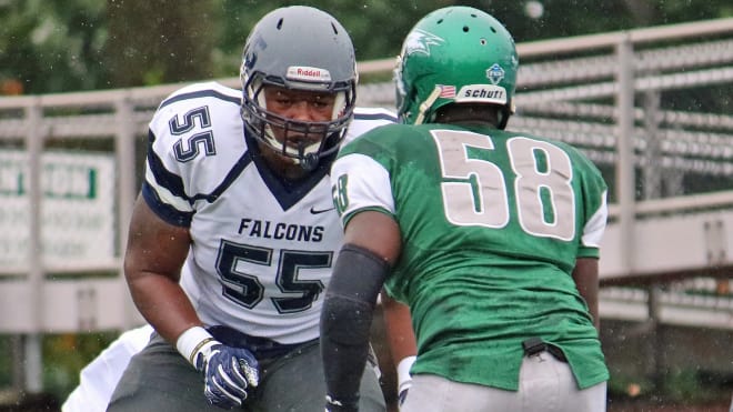 OL Anthony Whigan will arrive on campus in January.