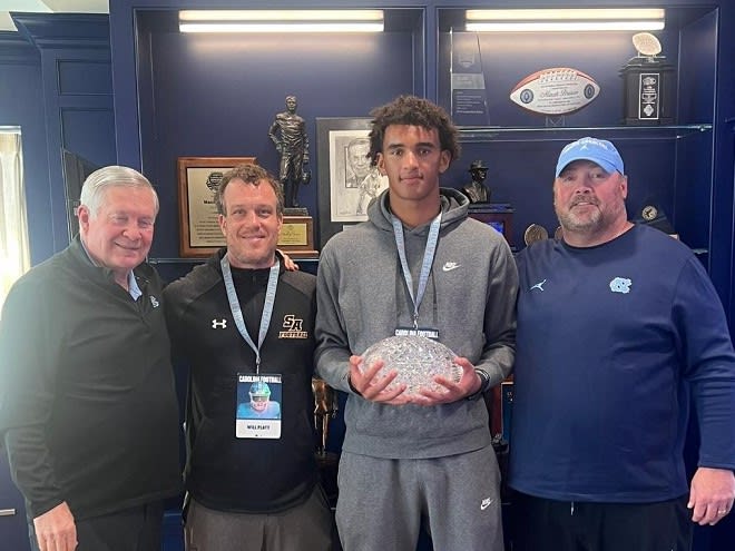 Korey Duff Visited UNC on March 31st