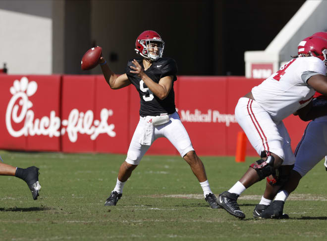 Alabama Crimson Tide quarterback Bryce Young. Photo | Alabama Athletics 