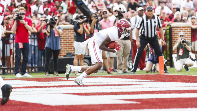 Alabama cornerback Trevon Diggs made the switch from receiver this spring. Photo | Laura Chramer