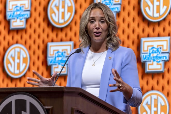 Everything Lady Vols coach Kim Caldwell said at first SEC Media Day -  VolReport: Tennessee Volunteers Football & Basketball Recruiting