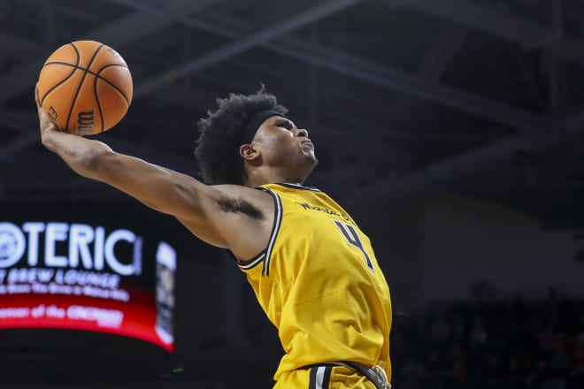 Wichita State second-year freshman forward Ricky Council IV entered the transfer market Thursday.