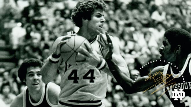 Tripucka was a three-time All-American selection after helping the Irish to their lone Final Four as a 1978 freshman.