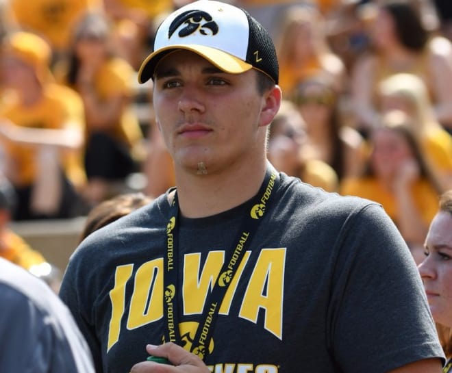 Future Hawkeye Cody Ince made his official visit to Iowa this past weekend.