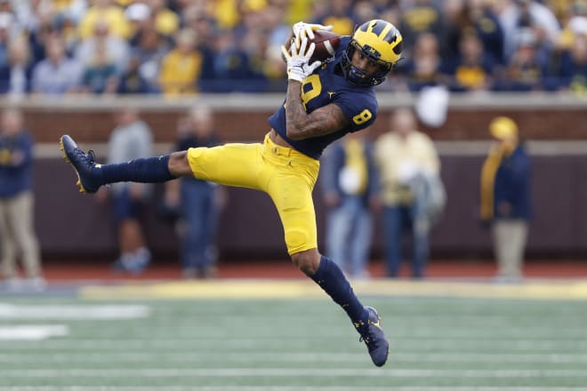 Sophomore wideout Ronnie Bell is emerging as a top receiver for a Michigan football crew that looked in sync Saturday.