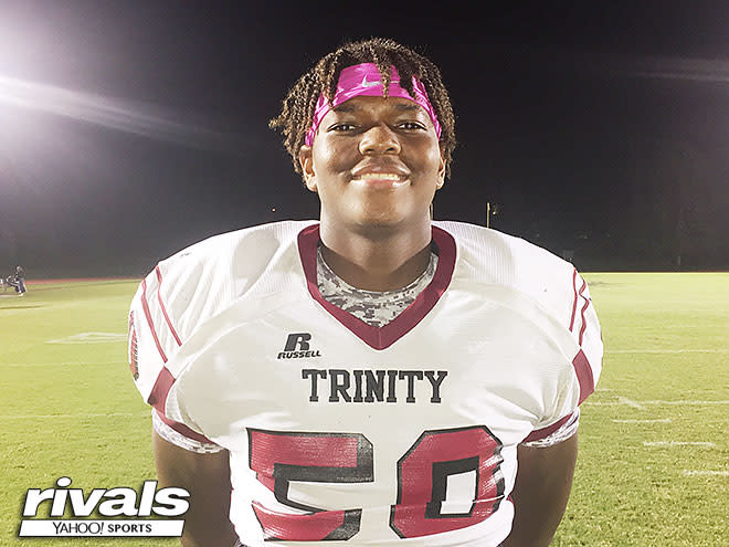 Trinity Christian strong side defensive end Zovan Lindsay updates the very latest in his recruitment.