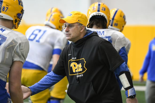 Pat Narduzzi signed a contract extension that will keep him at Pitt through the 2030 season. 