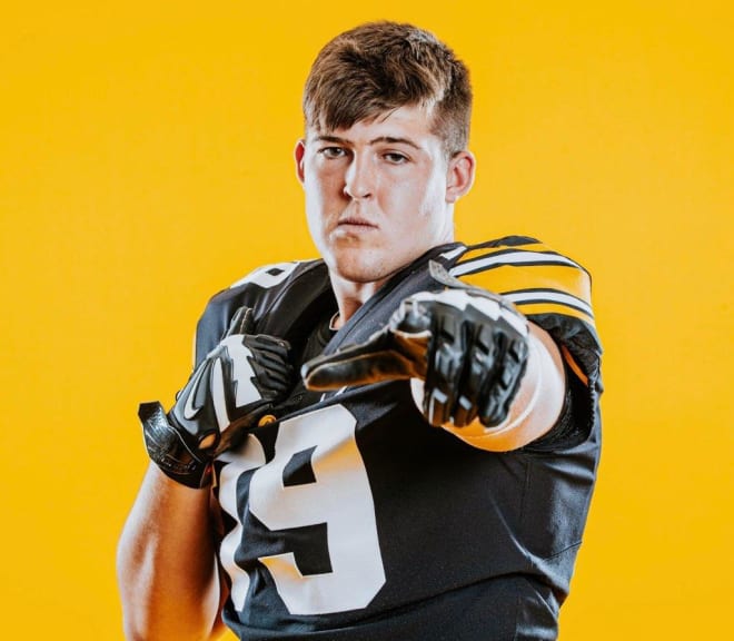 In-state offensive lineman Kale Krogh makes the move to Iowa City on June 12.