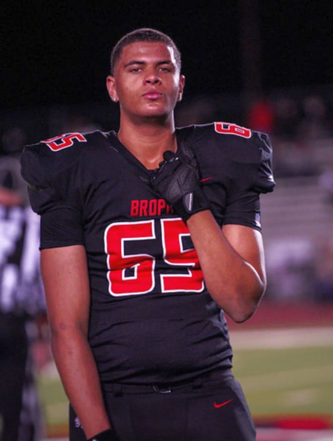 Brophy OT Jorden Cunningham  (Photo Courtesy of Jorden Cunningham)