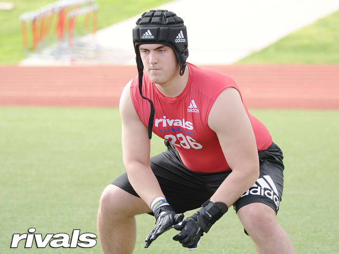 Texas native Tommy Brockermeyer is a big time target for Notre Dame in 2021.