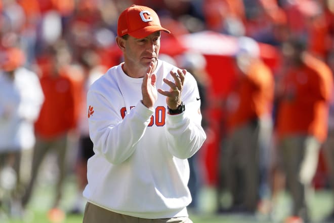 Swinney has the second-most wins in Clemson history behind only Frank Howard.