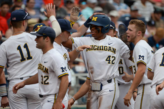 Michigan baseball jersey on sale jordan