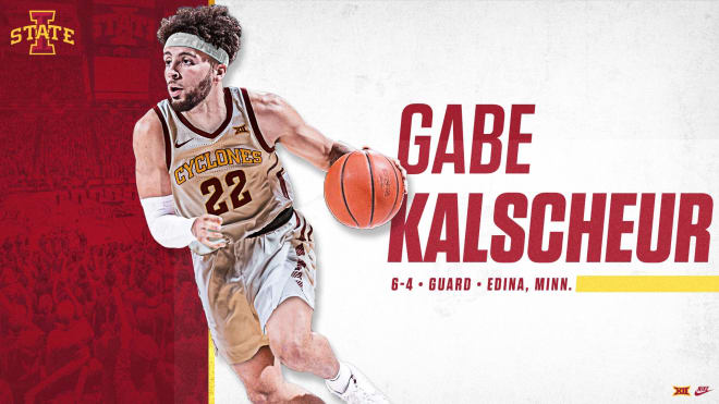 After securing a weekend commitment from a Minnesota transfer, Iowa State announced Gabe Kalscheur's signing Monday morning.