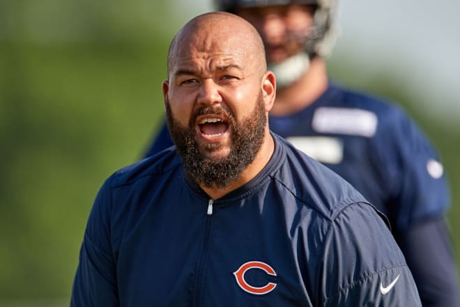 Nebraska formally announced the hirings of Pitt offensive coordinator Mark Whipple and Chicago Bears assistant offensive line coach Donovan Raiola (pictured) on Wednesday.