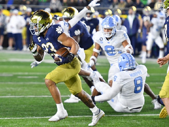 UNC looks to improve to 4-0 with Notre Dame visiting Kenan Stadium on Saturday for a 3:30 kick.