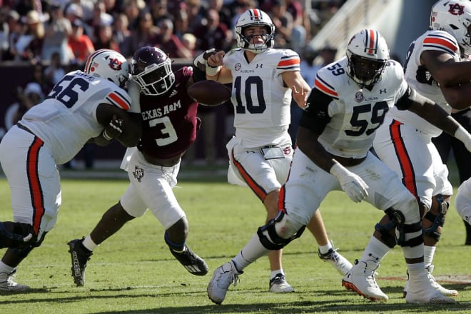 Every part of Auburn's offense struggled in Saturday's loss at Texas A&M.