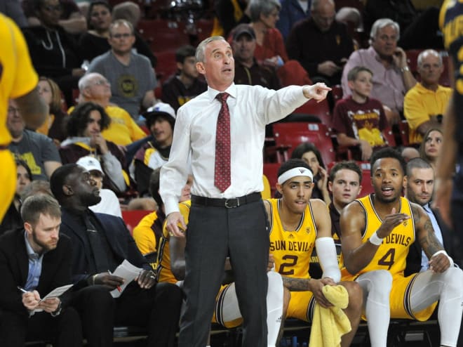 ASU head coach Bobby Hurley