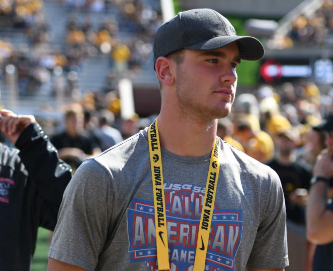 Class of 2021 in-state linebacker Zach Twedt is expected to visit the Hawkeyes again this weekend.