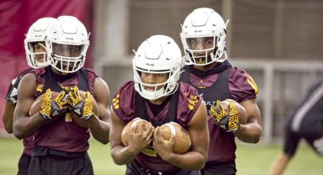 ASU's running backs know they have big shoes to fill and are determine to do exactly that
