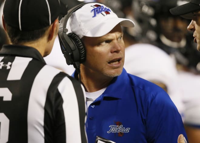 TU head coach Philip Montgomery says his team is 'angry' after a last-second road loss last week.