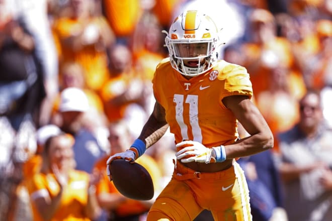 Vol fans will love the story of how Jalin Hyatt first met Peyton Manning -  A to Z Sports