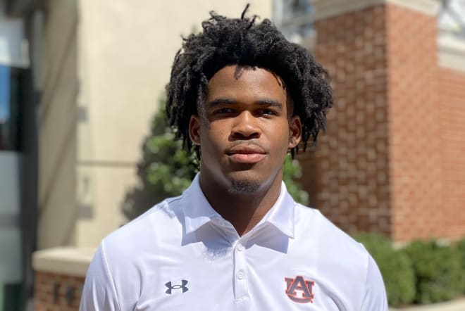 Auburn four-star 2023 DB commit Terrance Love 